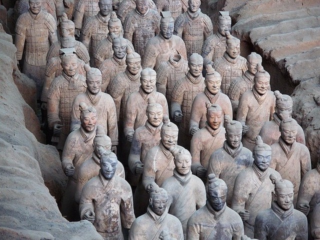 Китайская стена - длина, история создания и китайский император. «Терракотовая армия»