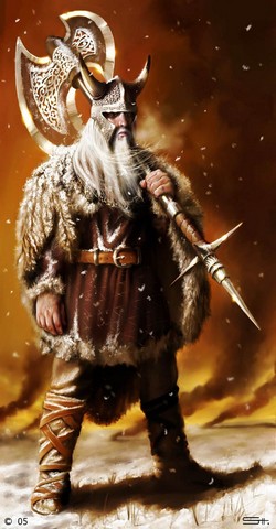 Воинственные викинги